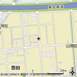静岡県磐田市豊田561周辺の地図