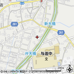 静岡県浜松市中央区市野町1444周辺の地図