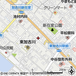 兵庫県加古川市平岡町新在家231周辺の地図