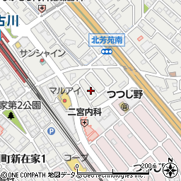 兵庫県加古川市平岡町新在家1588-61周辺の地図