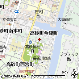 兵庫県高砂市高砂町田町周辺の地図