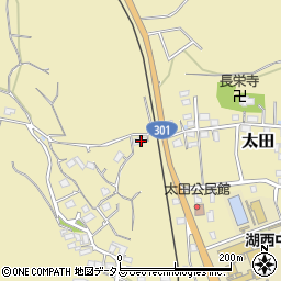 静岡県湖西市太田776周辺の地図