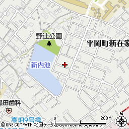 兵庫県加古川市平岡町新在家1958-85周辺の地図