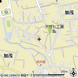 静岡県菊川市加茂1026-2周辺の地図