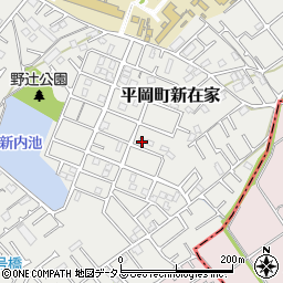 兵庫県加古川市平岡町新在家2065-24周辺の地図
