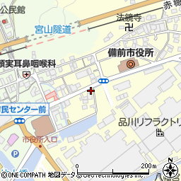 備前交通株式会社周辺の地図