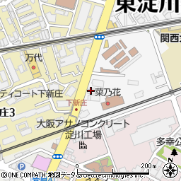 Wellife(うぇるらいふ)上新庄周辺の地図