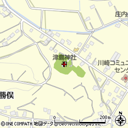 津島神社周辺の地図