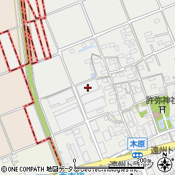 静岡県袋井市木原49周辺の地図