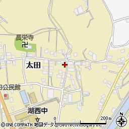 静岡県湖西市太田234周辺の地図