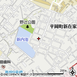 兵庫県加古川市平岡町新在家1963-4周辺の地図