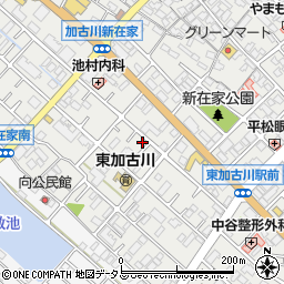 兵庫県加古川市平岡町新在家195-10周辺の地図