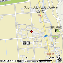 静岡県磐田市豊田213周辺の地図