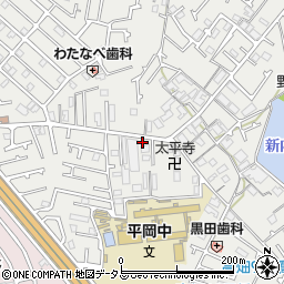 兵庫県加古川市平岡町新在家1813-8周辺の地図