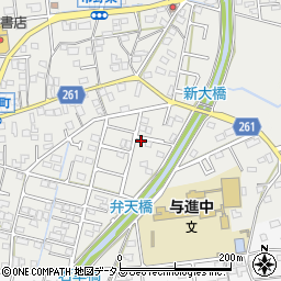 静岡県浜松市中央区市野町1445周辺の地図