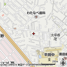 兵庫県加古川市平岡町新在家1748-8周辺の地図