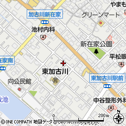 兵庫県加古川市平岡町新在家195-11周辺の地図