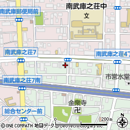 ビジネスコア武庫之荘周辺の地図