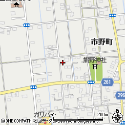 静岡県浜松市中央区市野町2242周辺の地図