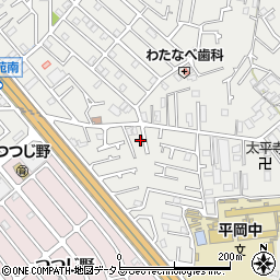 兵庫県加古川市平岡町新在家1745-14周辺の地図