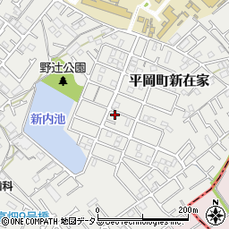 兵庫県加古川市平岡町新在家2065-99周辺の地図