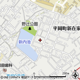 兵庫県加古川市平岡町新在家1958-61周辺の地図