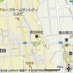 静岡県磐田市豊田915-1周辺の地図