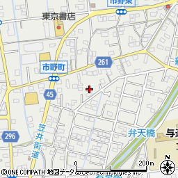 静岡県浜松市中央区市野町1487周辺の地図