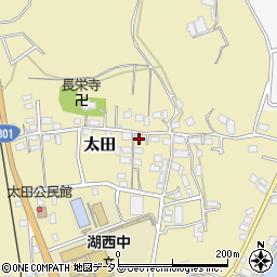 静岡県湖西市太田231周辺の地図