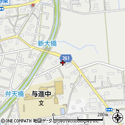 静岡県浜松市中央区市野町1358周辺の地図