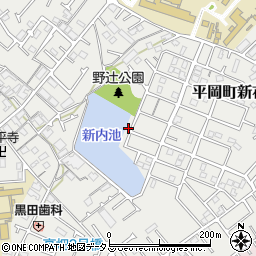 兵庫県加古川市平岡町新在家1958-55周辺の地図