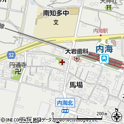妙音寺周辺の地図