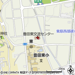 磐田市役所交流センター　豊田東交流センター周辺の地図
