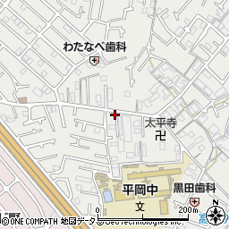 兵庫県加古川市平岡町新在家1824-8周辺の地図