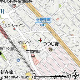 兵庫県加古川市平岡町新在家1588-51周辺の地図