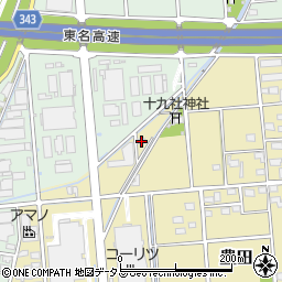 静岡県磐田市豊田700周辺の地図
