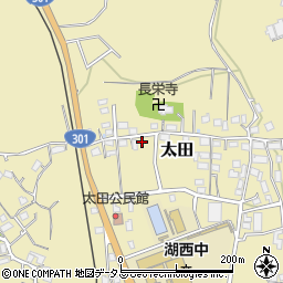 静岡県湖西市太田221周辺の地図