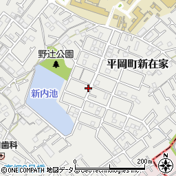 兵庫県加古川市平岡町新在家1958-109周辺の地図