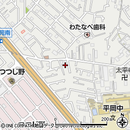 兵庫県加古川市平岡町新在家1745-15周辺の地図