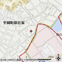 兵庫県加古川市平岡町新在家2023-7周辺の地図