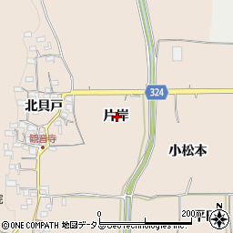 京都府木津川市加茂町観音寺片岸周辺の地図