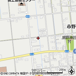 静岡県浜松市中央区市野町2213周辺の地図
