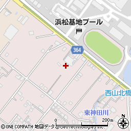静岡県浜松市中央区西山町1962周辺の地図