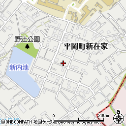 兵庫県加古川市平岡町新在家2065-56周辺の地図