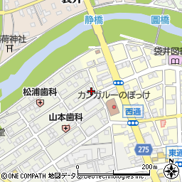 静岡保険総合サービス株式会社　中遠営業所周辺の地図