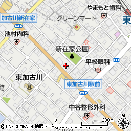 兵庫県加古川市平岡町新在家3丁目288周辺の地図