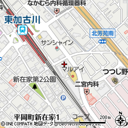 創研学院　東加古川校周辺の地図