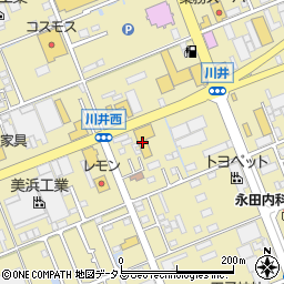 ネッツトヨタ浜松袋井店周辺の地図