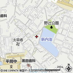 兵庫県加古川市平岡町新在家2136-7周辺の地図