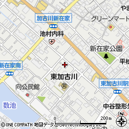 兵庫県加古川市平岡町新在家197-4周辺の地図